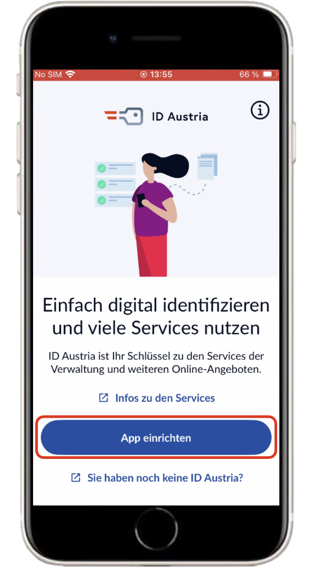 iPhone ID Austria