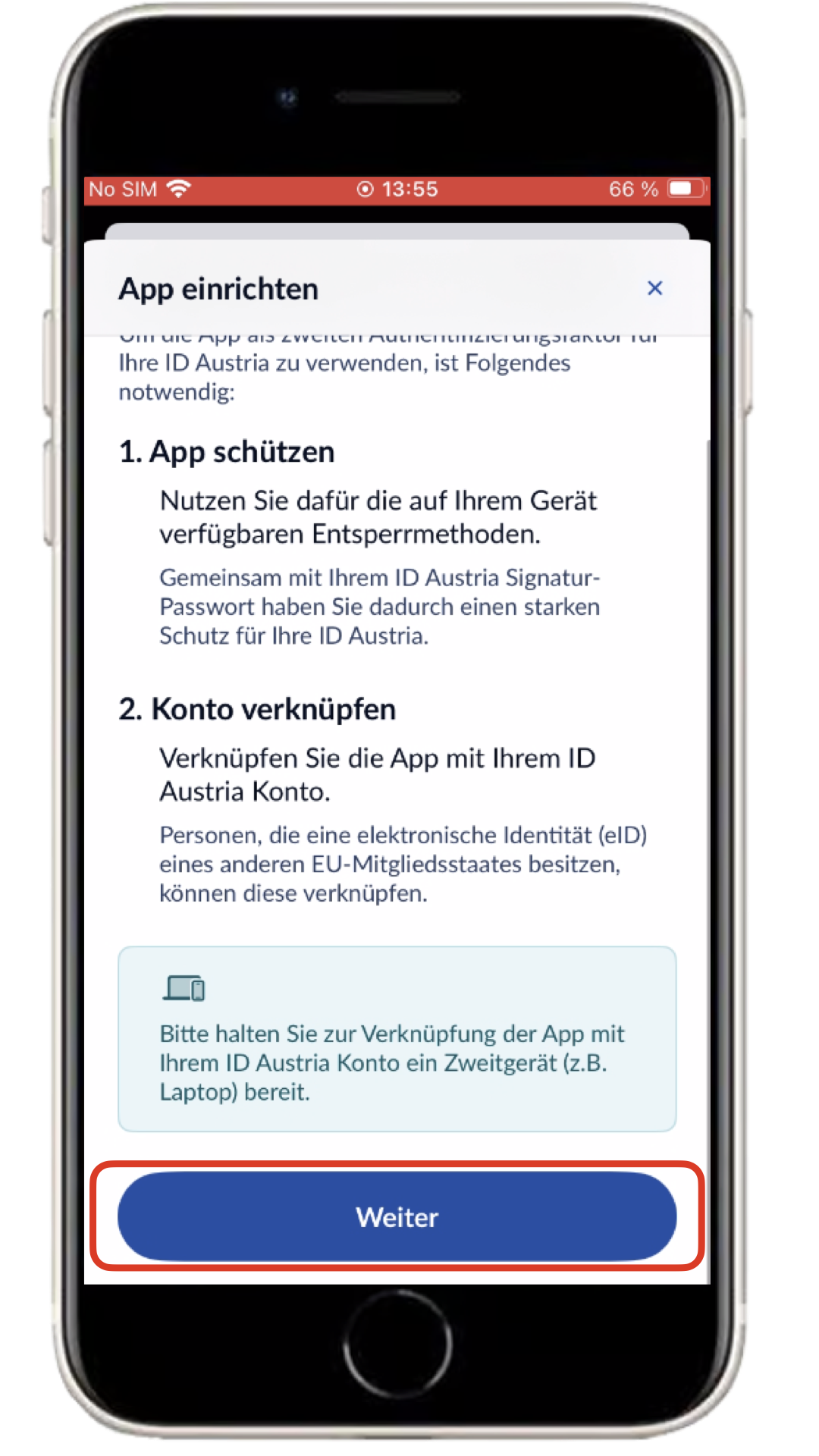 iPhone ID Austria